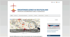Desktop Screenshot of kroatenseelsorge.de