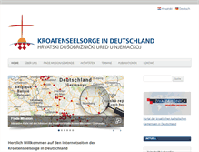 Tablet Screenshot of kroatenseelsorge.de